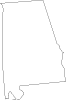 Vector Map Of Alabama
