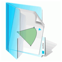Vista Folder Translucid Icon - Vetorial Files